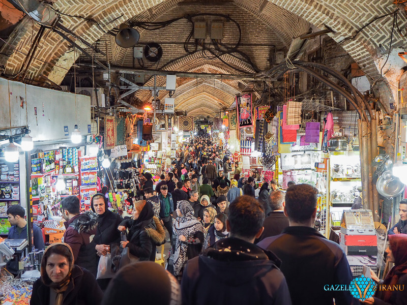 co zobaczyć w teheranie wielki bazar teheranu