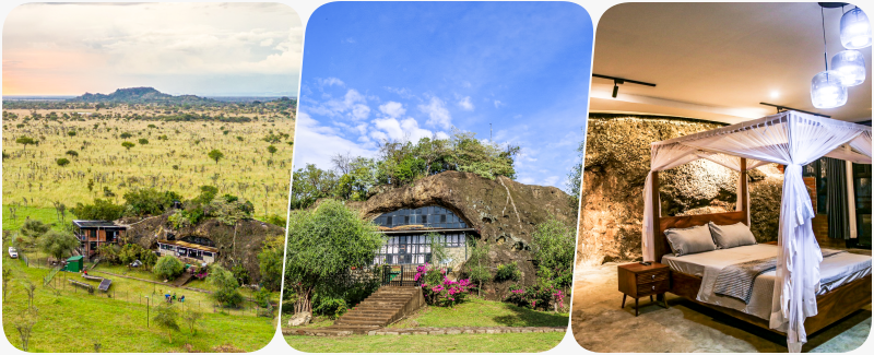 luksusowy lodge w rezerwacie pian upe uganda