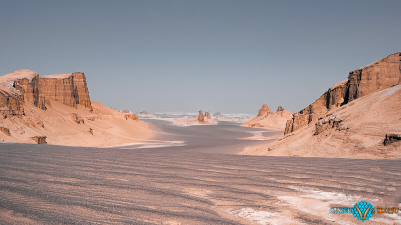 nieznane miejsca w iranie pustynia lut